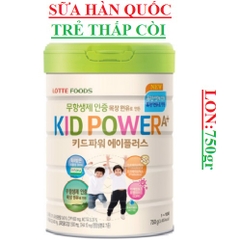 Sữa bột kid power A+ Lotte foods Hàn quốc  cho bé (1-:-10) tuổi