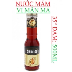 Nước mắm Chinsu Vị mặn mà chai  500ml