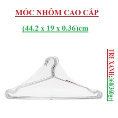 Móc nhôm phơi quần áo 360 (360gr)/10cái (tre xanh)