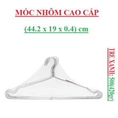 Móc nhôm phơi quần áo 500 (420gr)/10cái (tre xanh)