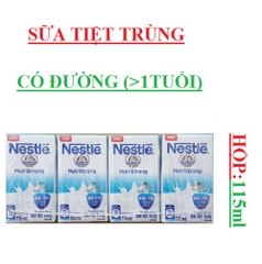 Sữa tiệt trùng có đường Nestle NutriStrong hộp 115ml