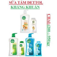 Sữa tắm kháng khuẩn, dưỡng da Dettoll