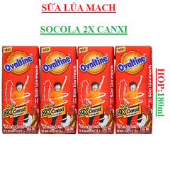 Sữa lúa mạch Ovaltine hộp 180ml