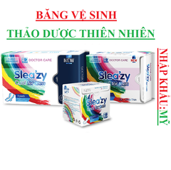 Băng vệ sinh Slea'zy doctor care, hàng ngày, ban ngày, ban đêm