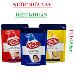 Nước rửa tay diệt khuẩn lifebuoy túi 450g