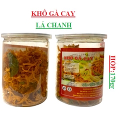 Khô gà cay hộp Thanh Mai Phát 170gr
