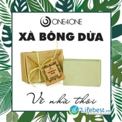 Xà Bông Dừa Handmade One4One 100g