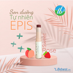 SON DƯỠNG HỒNG DÂU SWEET ROSE EPIS 5G