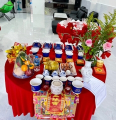 Mâm cúng giỗ tổ nghề may VIP 1 - Đầy Đủ