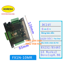 PLC board FX1N-10MT  ( 10MR ) CÓ VỎ Hộp (65310- 65311)