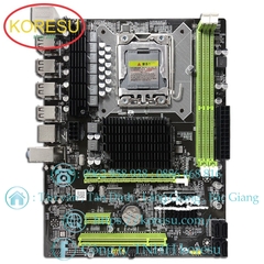 bo mạch chủ X58 hoàn toàn mới PRO hỗ trợ bộ nhớ máy chủ đồ họa RX 1366 chân 0X5650 X5670 (98005)