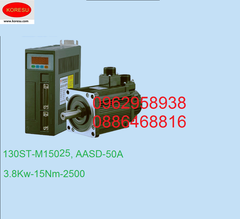 Động cơ Servo và Driver 130ST-M15025, AASD-50A.