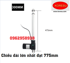 Xi Lanh Điện Chạy Với Tốc Độ 30mm/s.