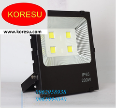  Đèn Pha 200W AS vàng-LEDP200V