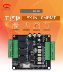 Bảng mạch điều khiển PLC dành cho máy móc công nghiệp , xả kho PLC FX1N - 10MR , MT . Bảng mạch điều khiển PLC plug-in đầu cuối cố định . (653301-4)