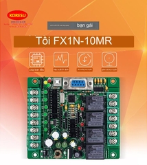 Bo mạch PLC FX2N-10MR , bảng mạch plc - bộ điều khiển PLC giá rẻ cho dân lập trình (653301-2)