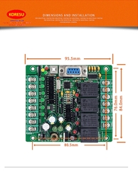 Bo mạch PLC FX2N-10MR , bảng mạch plc - bộ điều khiển PLC giá rẻ cho dân lập trình (653301-2)