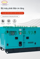 Bộ máy phát điện Diesel 30/50/100/150/200/300/400/500KW Bộ máy phát điện không tiếng ồn dành cho công ty / doanh nghiệp / nhà máy , Siêu sale mùa mất điện (Mpd3001)