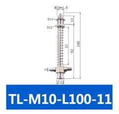 Cọc hút khí TL Ren cố định M10*1 dài 15mm. phụ kiện công nghệ hút khí nén.