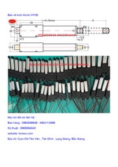 Xi lanh mini điện 12v , thiết bị nâng hạ tự động  siêu nhỏ, HY05.