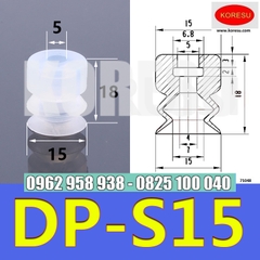 Núm Hút Cao Su Suất Khẩu Chất Lượng Cao DP-S, lỗ 5mm.