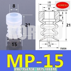 Núm Hút Cao Su 1 Ngăn Xuất Khẩu MP08- 40