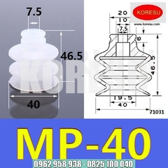 Núm Hút Cao Su 1 Ngăn Xuất Khẩu MP08- 40