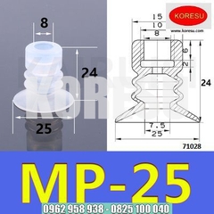 Núm Hút Cao Su 1 Ngăn Xuất Khẩu MP08- 40