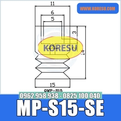 Nùn Hút Cao Su Tĩnh Điện 3 Lớp MP-S Chất Lượng Cao