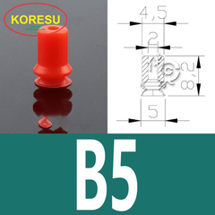 Cốc hút chân không , phụ kiện tay gắp robot B5.