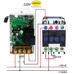 Tay bấm Điều khiển từ xa Khoảng cách 500m, pin 12v. Đ1008,