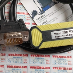 Cáp lập trình PLC USB-PPI Siemens S7-200.