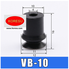 Núm hút chân không VB-10, 20, -50 sử dụng trong công nghiệp.