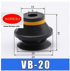 Núm hút chân không VB-10, 20, -50 sử dụng trong công nghiệp.