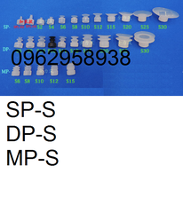 Núm hút bằng cao su silicol trắng SP-S, DP-S, MP-S.