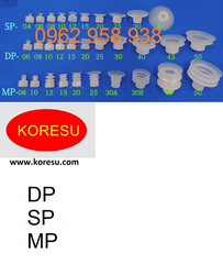 Núm hút chân không cao su silicol trắng SP, MP, DP