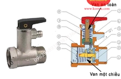 Van Một Chiều Bình Nóng Lạnh