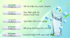 Máy lọc nước Hydrogen 9 lõi Kangaroo