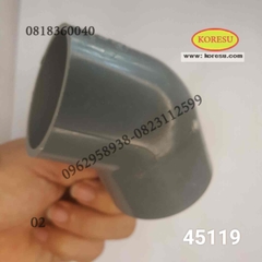 chếch nối ống 45 độ pvc - 48 tien phong