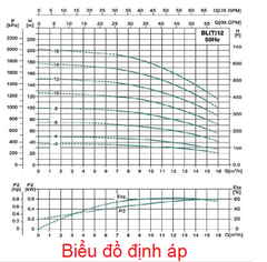 Máy bơm trục đứng đa cấp Shimge  BLT 12 - Series