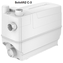 Bơm vận chuyển hỗn hợp chất thải trực tiếp Grundfos Sololift 2 C-3