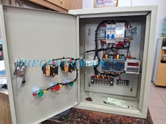 Tủ điều khiển hệ nước nóng trung tâm kết hợp thái dương năng