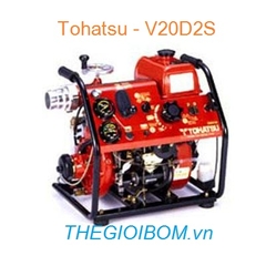 Máy bơm cứu hỏa Tohatsu - V20D2S (có đề)