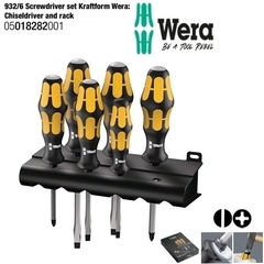 BỘ TÔ VÍT TRỢ LỰC 6 CHIẾC (ĐÓNG ĐƯỢC Ở ĐẦU) – WERA 05018282001