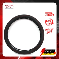 Bọc Vô Lăng CIND 5003 Size 5L Màu Đen Chỉ Đỏ - Nhập Khẩu Chính Hãng