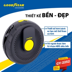 Máy Bơm Lốp Xe GOODYEAR GY-2252 Không Dây Tích Điện Tự Ngắt Đa Năng - Nhập Khẩu Chính Hãng