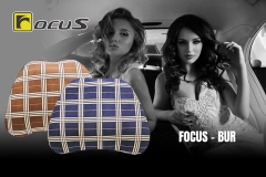 Tựa Lưng Cao Su Non FOCUS Bur FG-YM006-B Màu Lam - Nhập Khẩu Chính Hãng