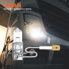 Combo 2 Bóng Đèn Halogen Tăng Sáng 100% OSRAM Truckstar Pro H3 24V 70W - Nhập Khẩu Chính Hãng