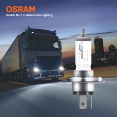 Combo 2 Bóng Đèn Halogen Tăng Sáng 100% OSRAM Truckstar Pro H4 24V 75/70W - Nhập Khẩu Chính Hãng