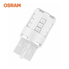 Combo 2 Bóng Đèn Led Chân Ghim Nhỏ OSRAM Standard Retrofit T20 W21W 12V Màu Đỏ - Nhập Khẩu Chính Hãng